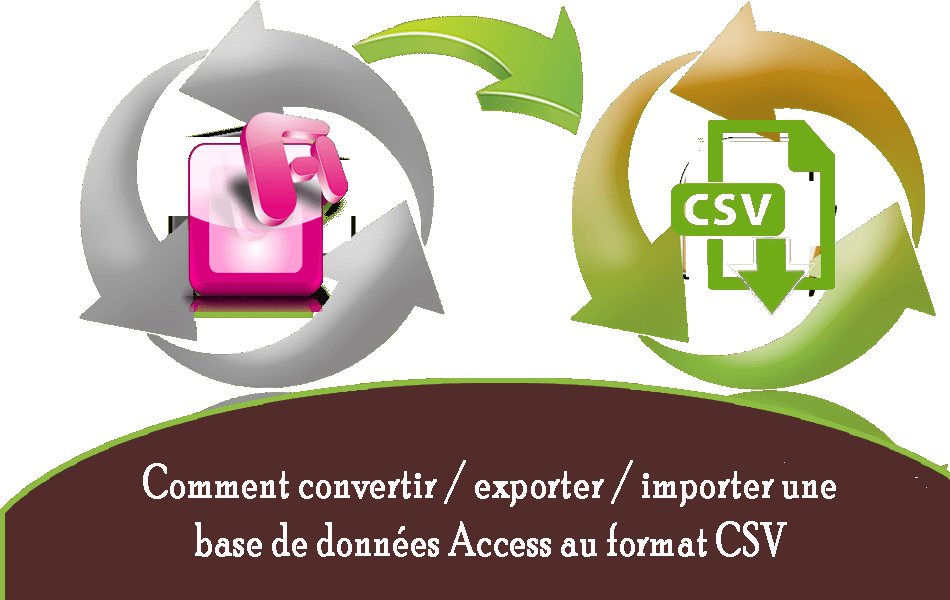 Comment convertir / exporter / importer une base de données Access au format CSV