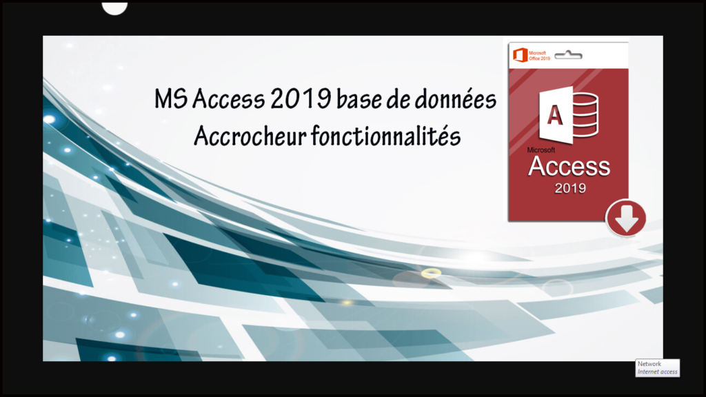 MS Access 2019 base de données Accrocheur fonctionnalités